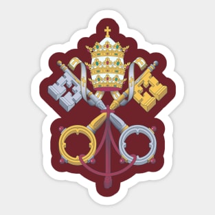 Vatican Coat-of-arms Sticker